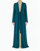 Teal Abaya set Modern Sophisticated