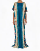 Teal Horizon Bati Dress