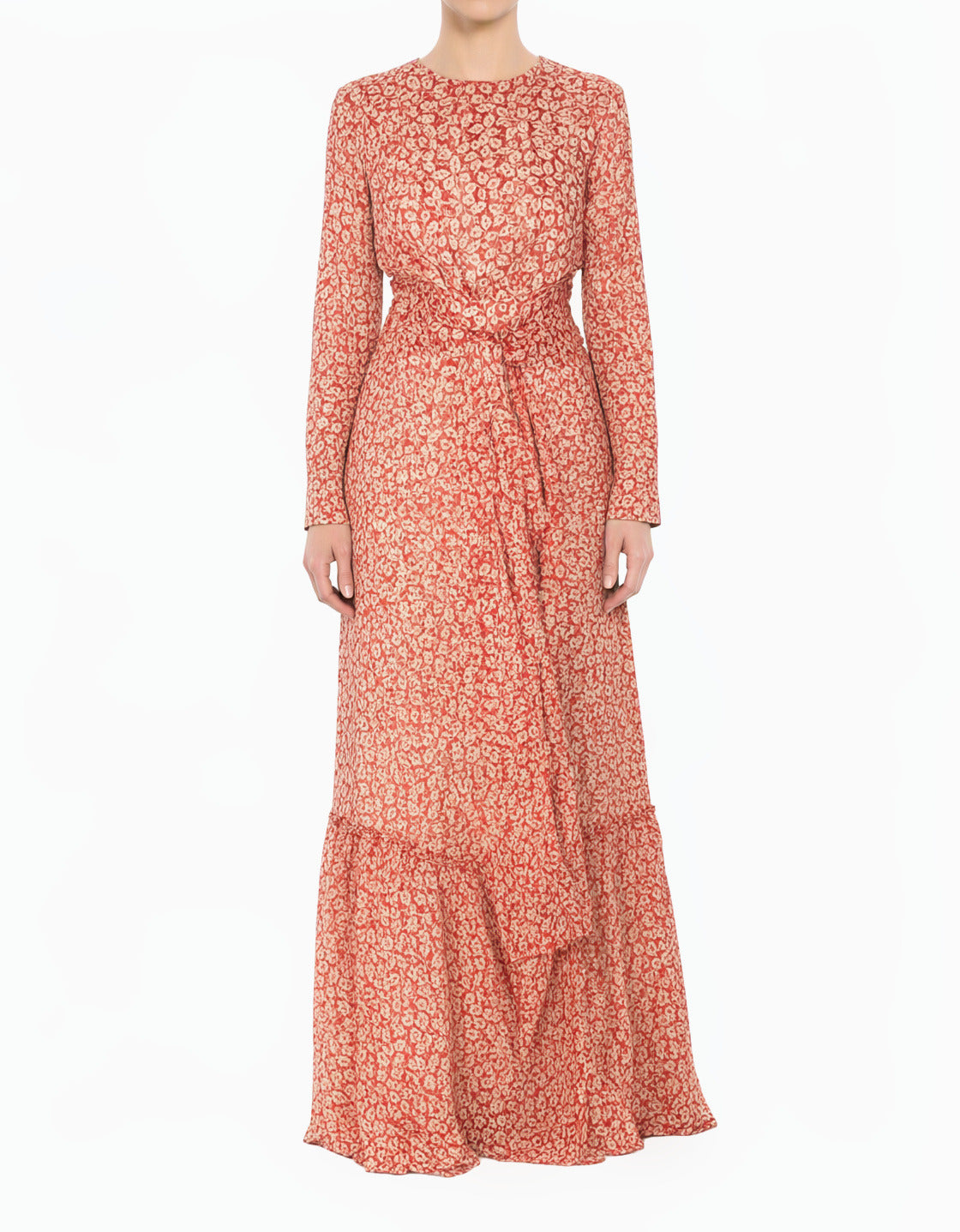 Total Perfection Floral Modest Maxi Dress