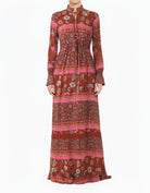 Valentina Long Sleeve Modest Maxi Dress