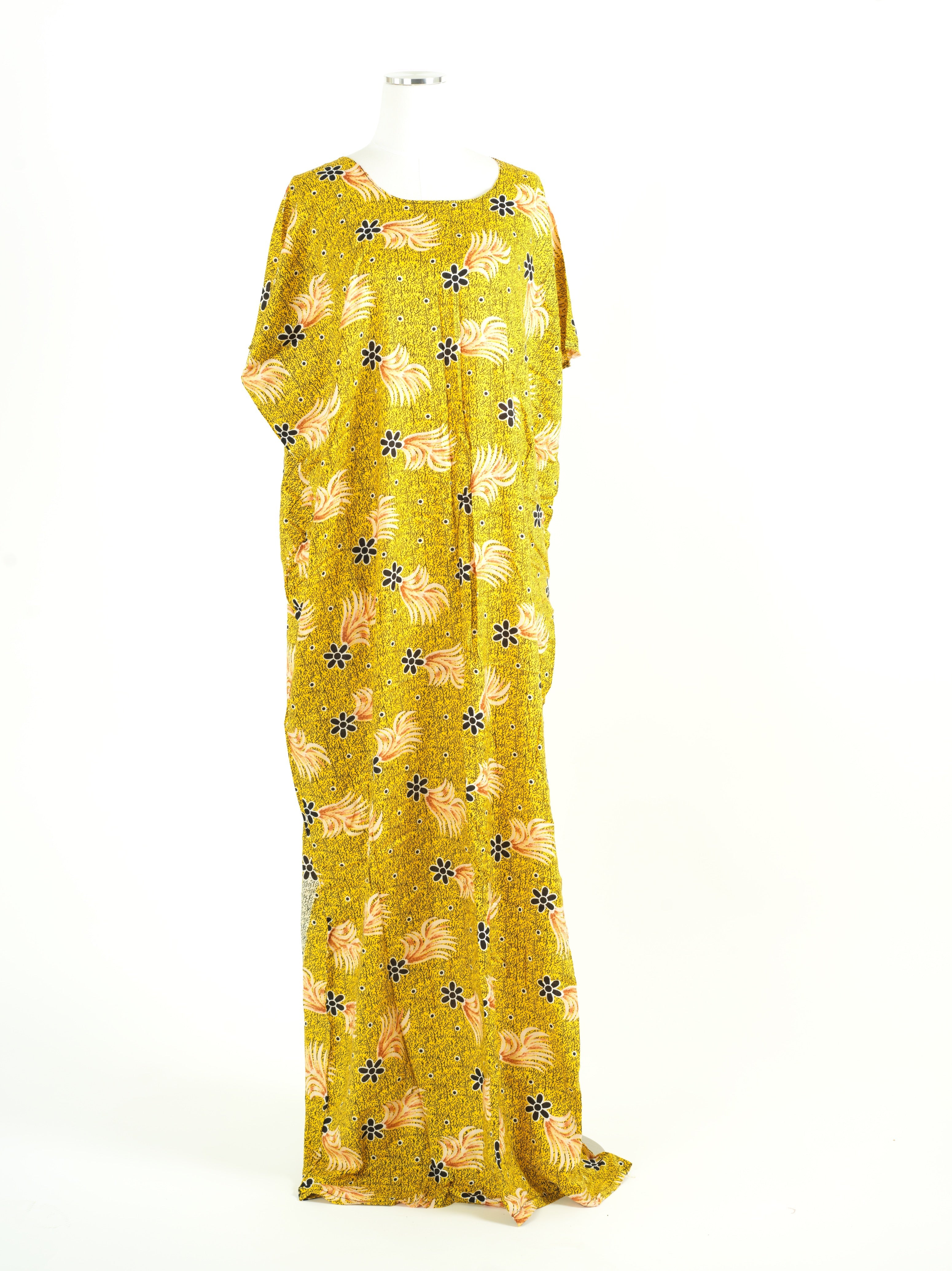 Jamila print bati dress Kabayare