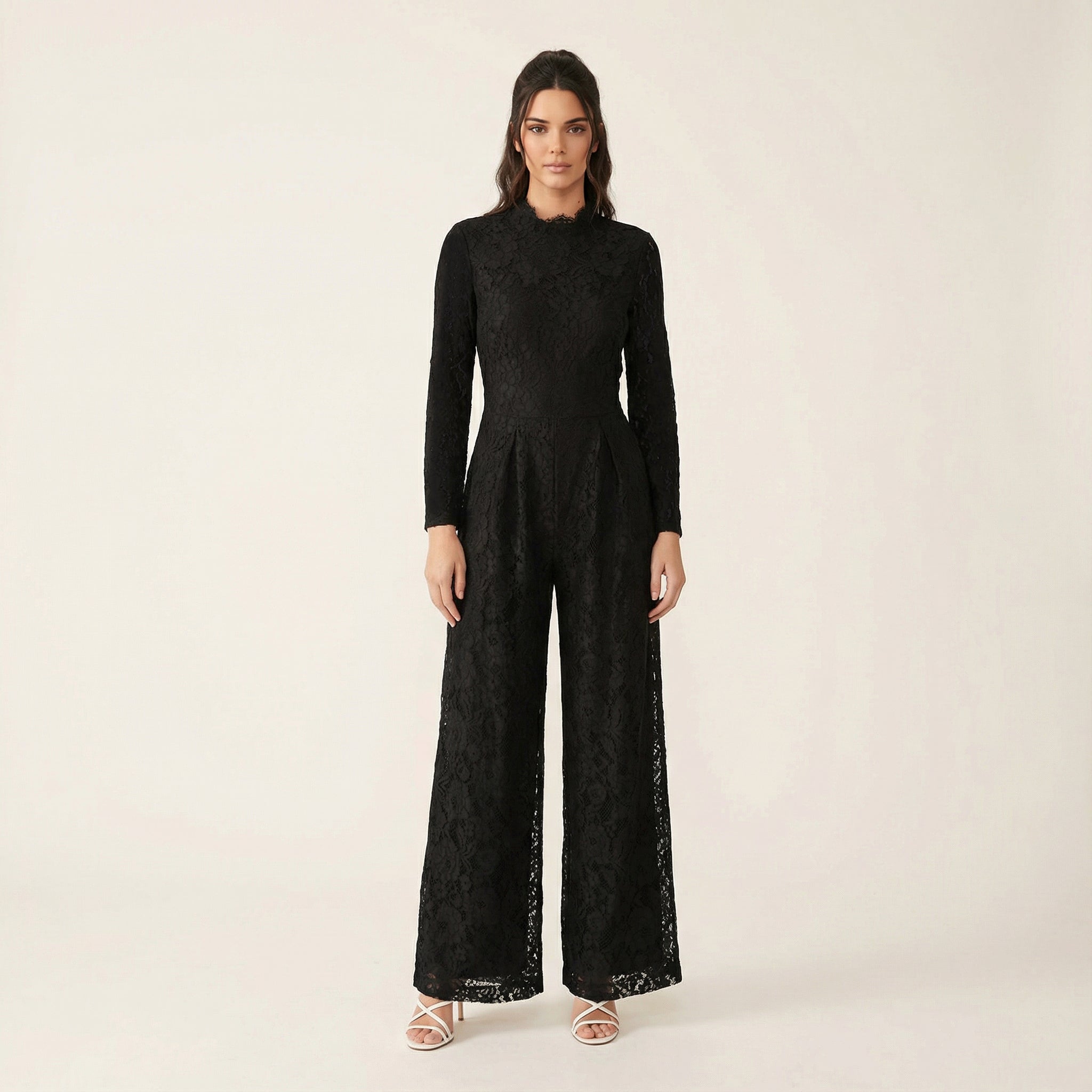 Lace long sleeve modest JUMPSUITS Kabayare
