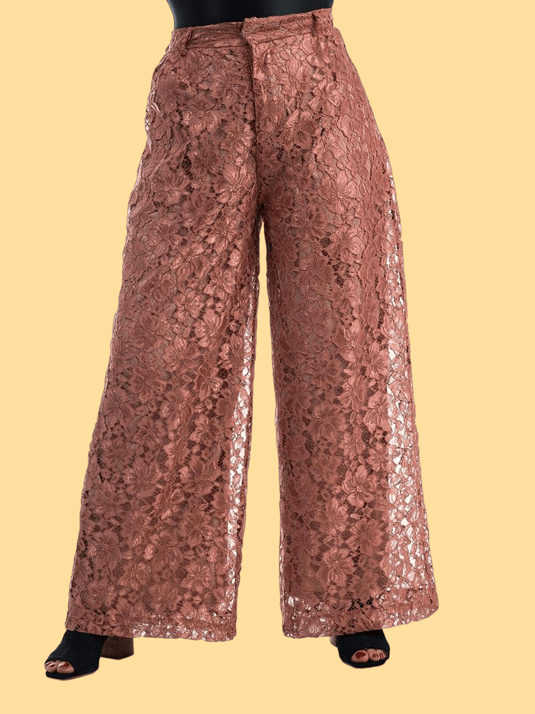 Lace modest trousers (Petite) Kabayare