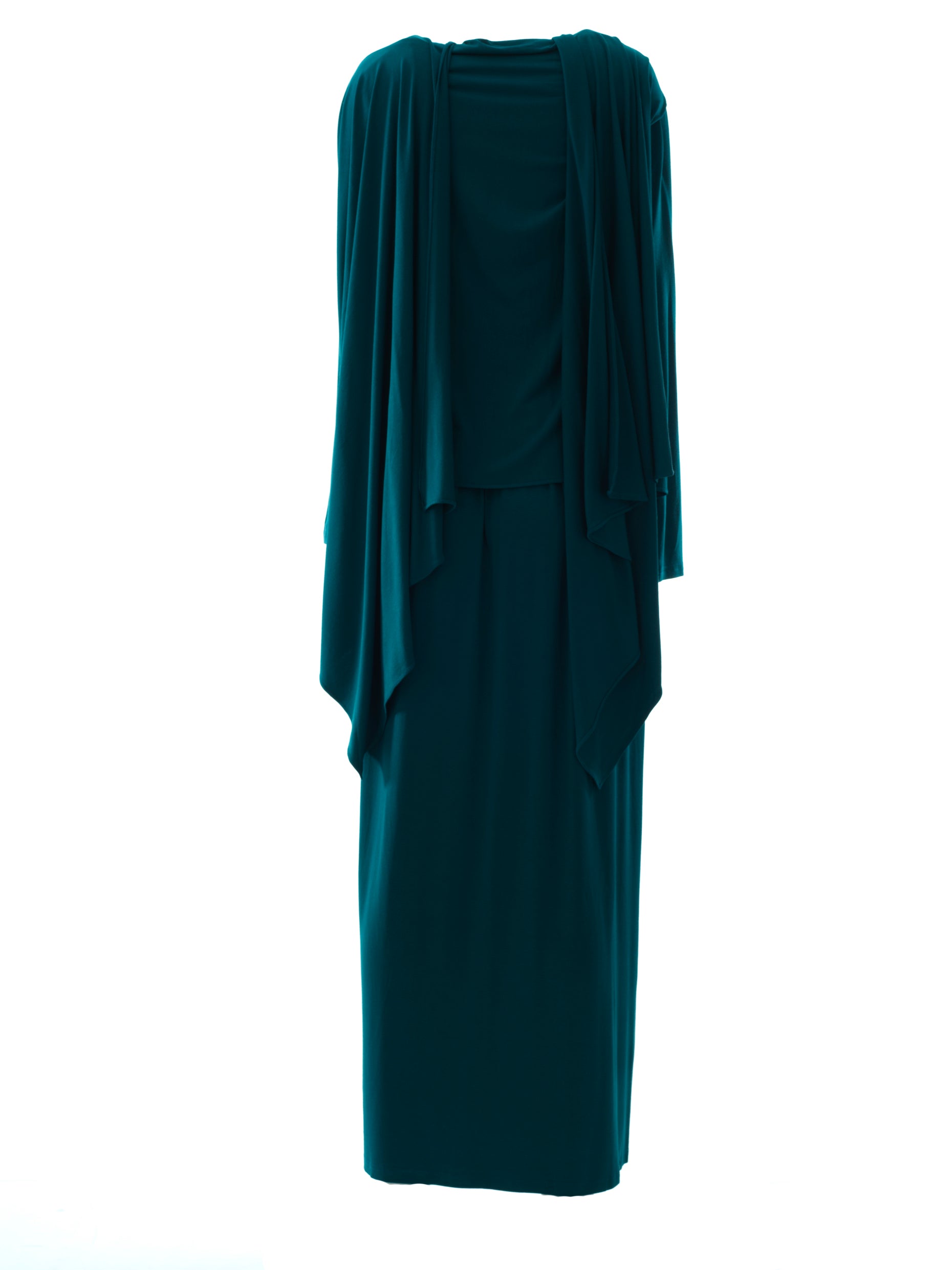 Limited edition Jersey maxi dress with attached Hijab Kabayare