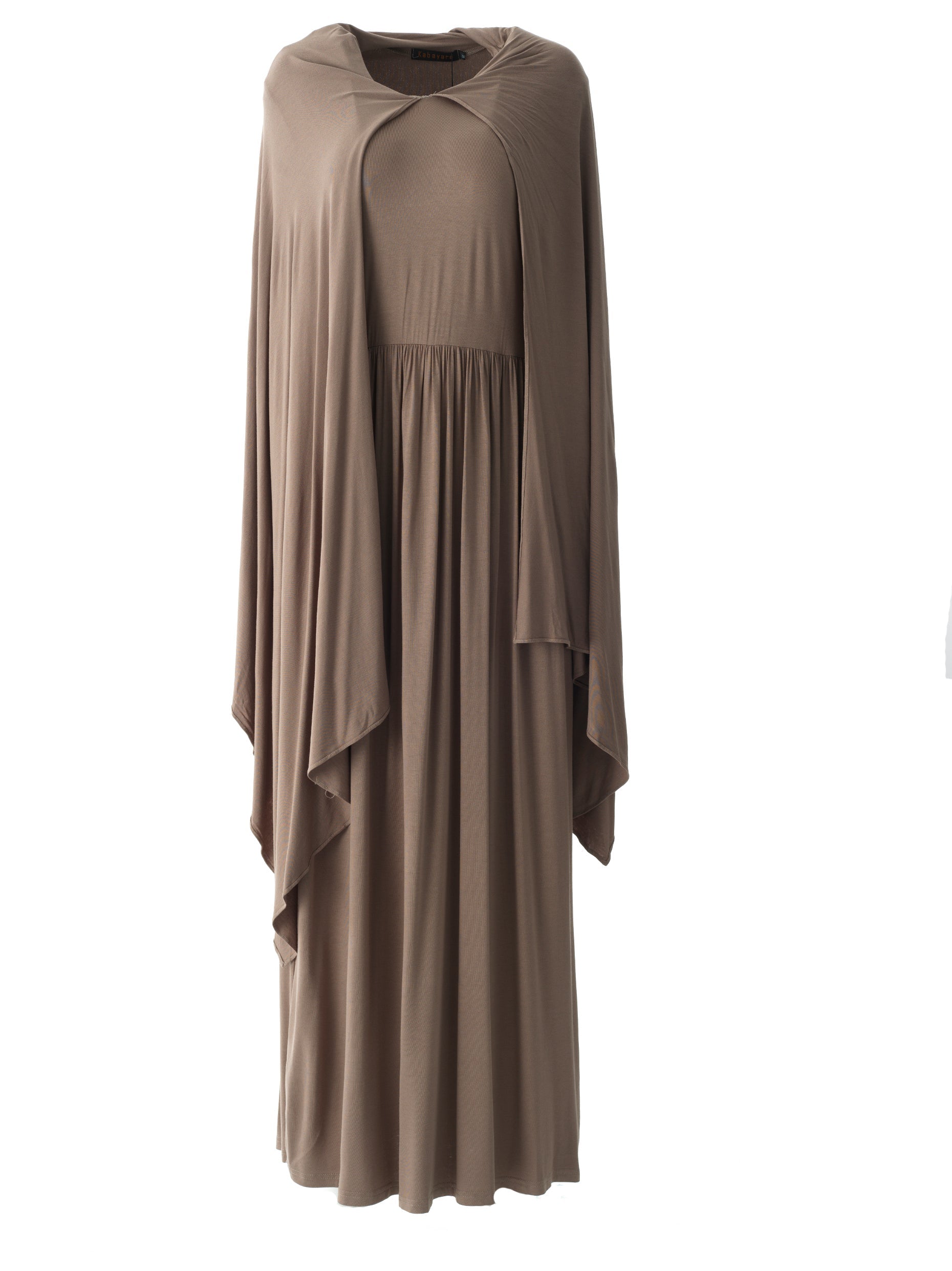 Limited edition Jersey maxi dress with attached Hijab Kabayare