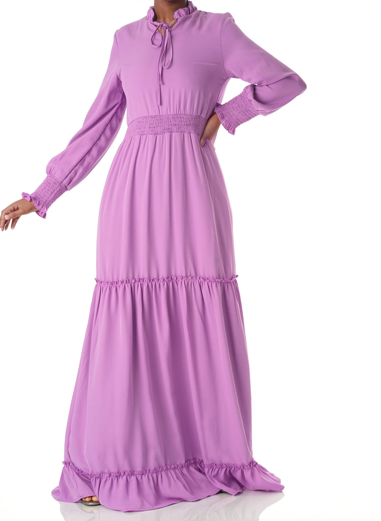 Living in the Lavender Dream maxi dress Kabayare