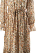 Madrid romance long sleeve maxi dress Kabayare