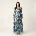 maryama floral print maxi dress Kabayare