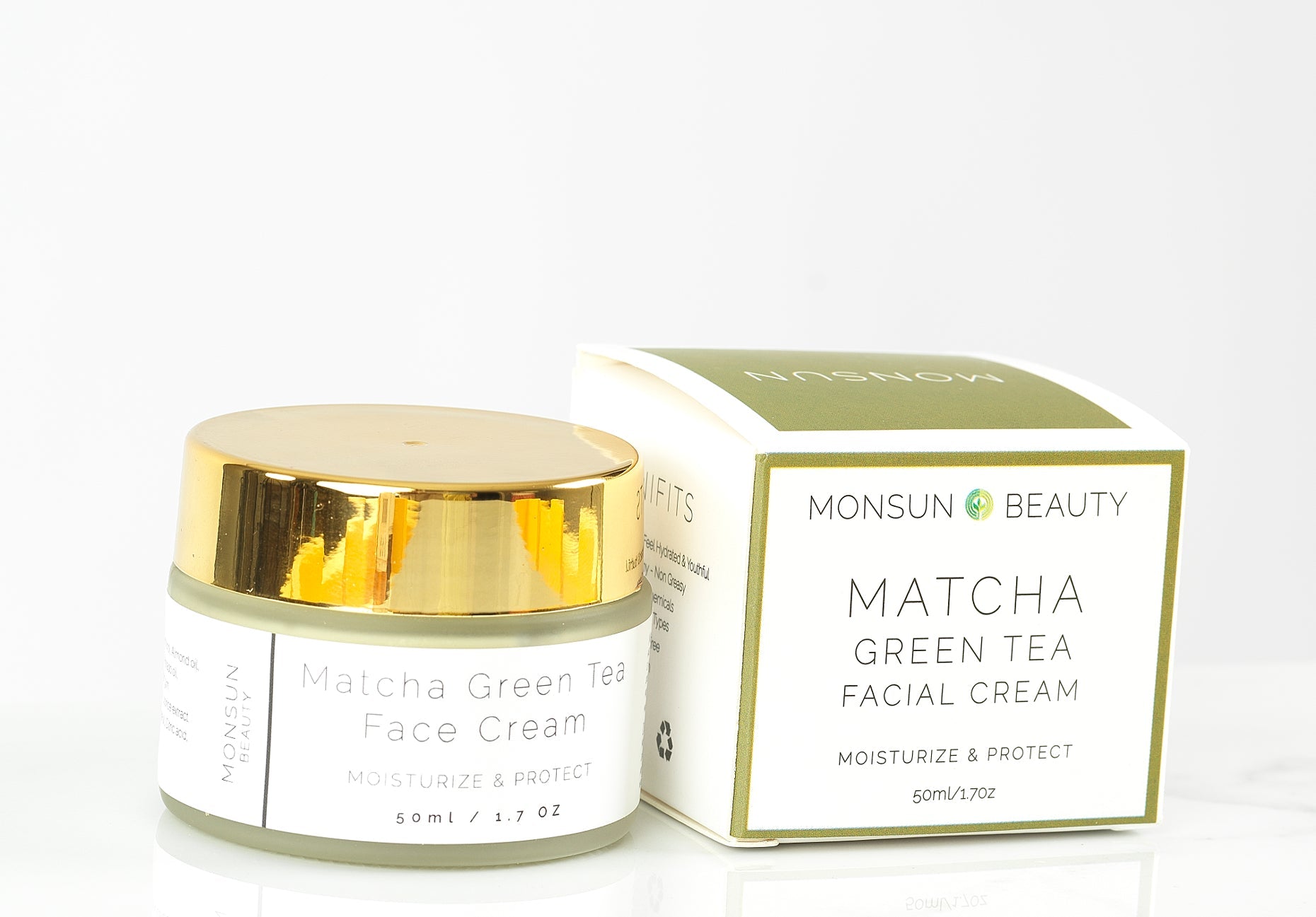 Matcha Green Tea Face Cream Monsun Beauty