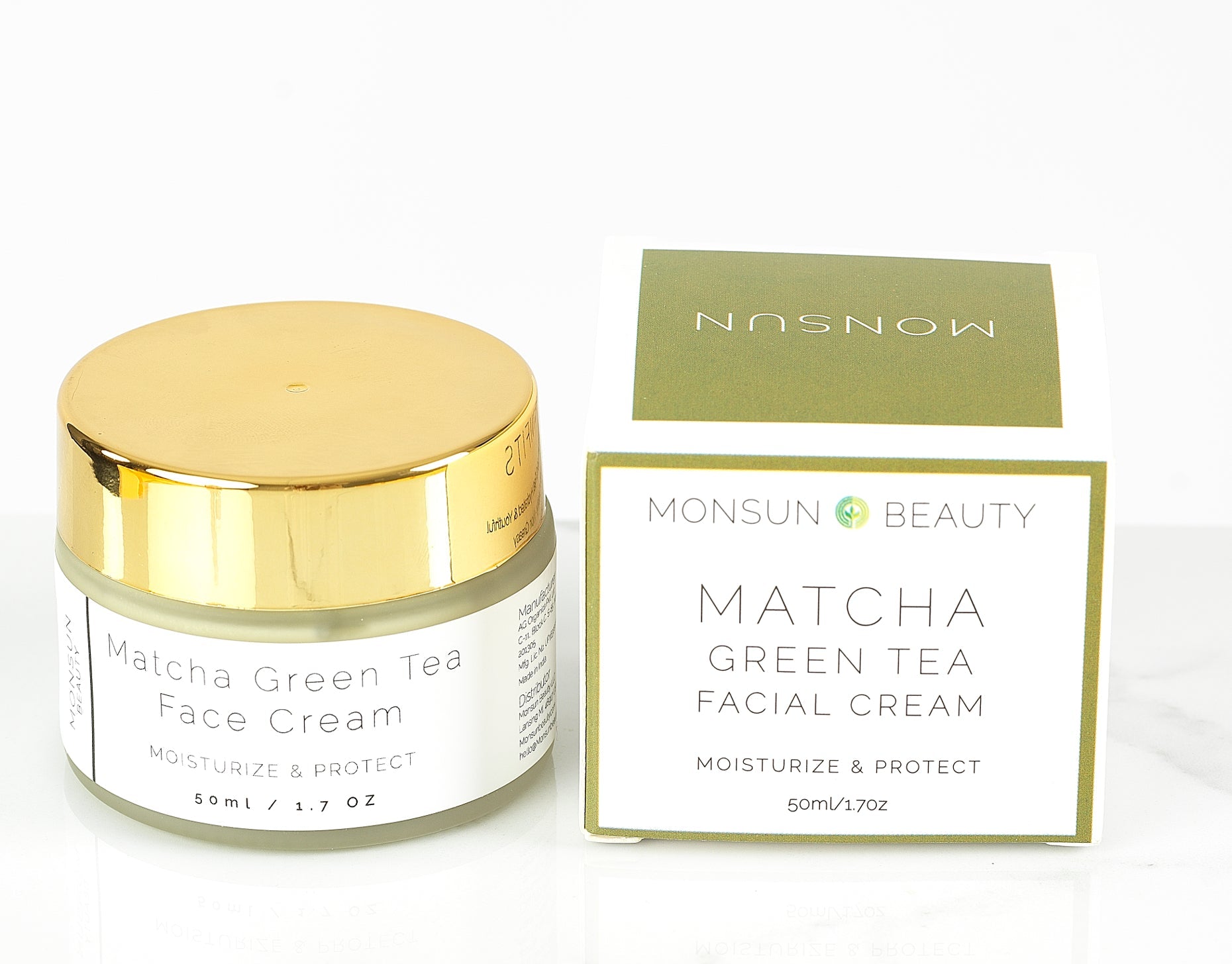 Matcha Green Tea Face Cream Monsun Beauty