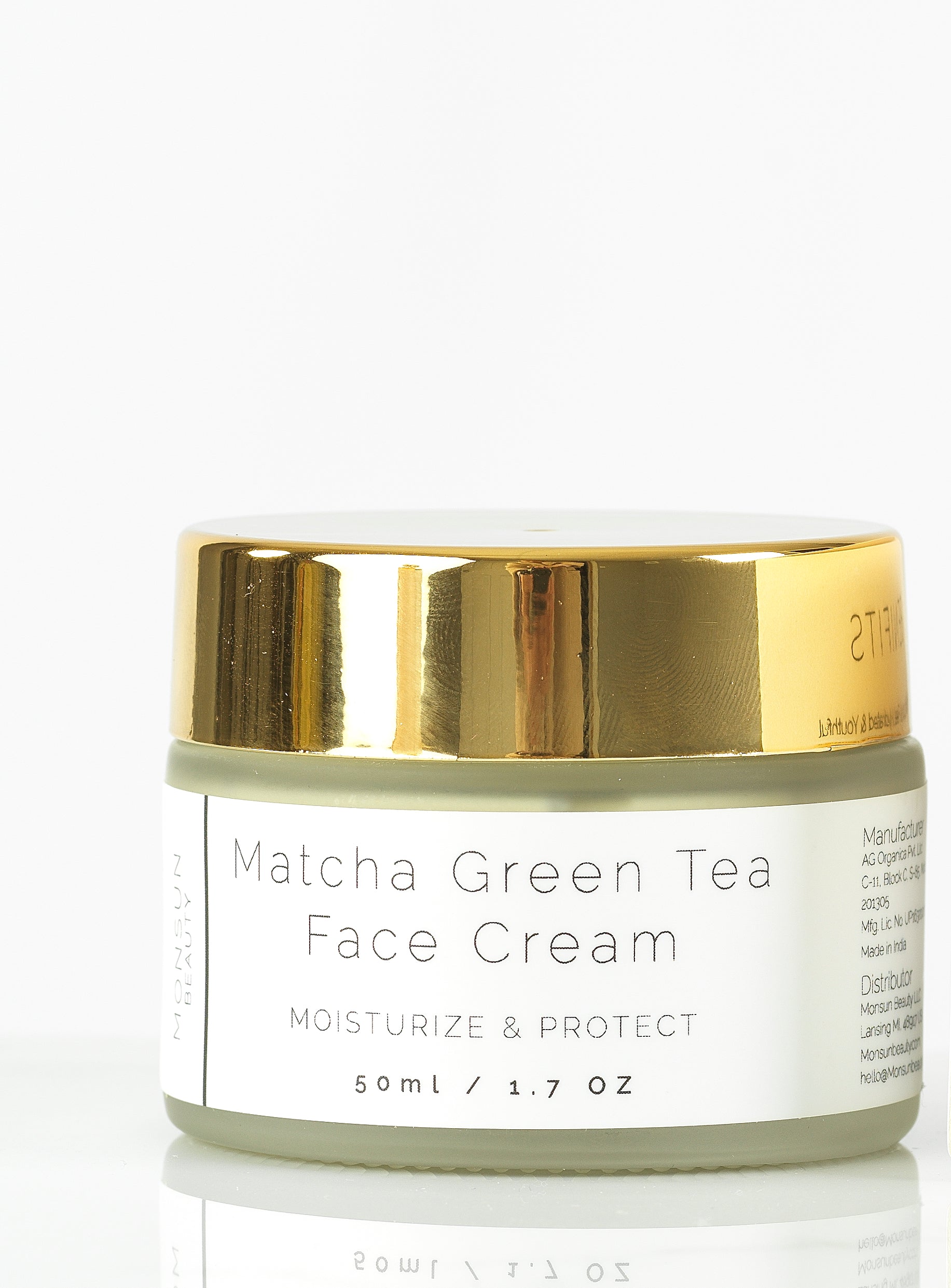 Matcha Green Tea Face Cream Monsun Beauty