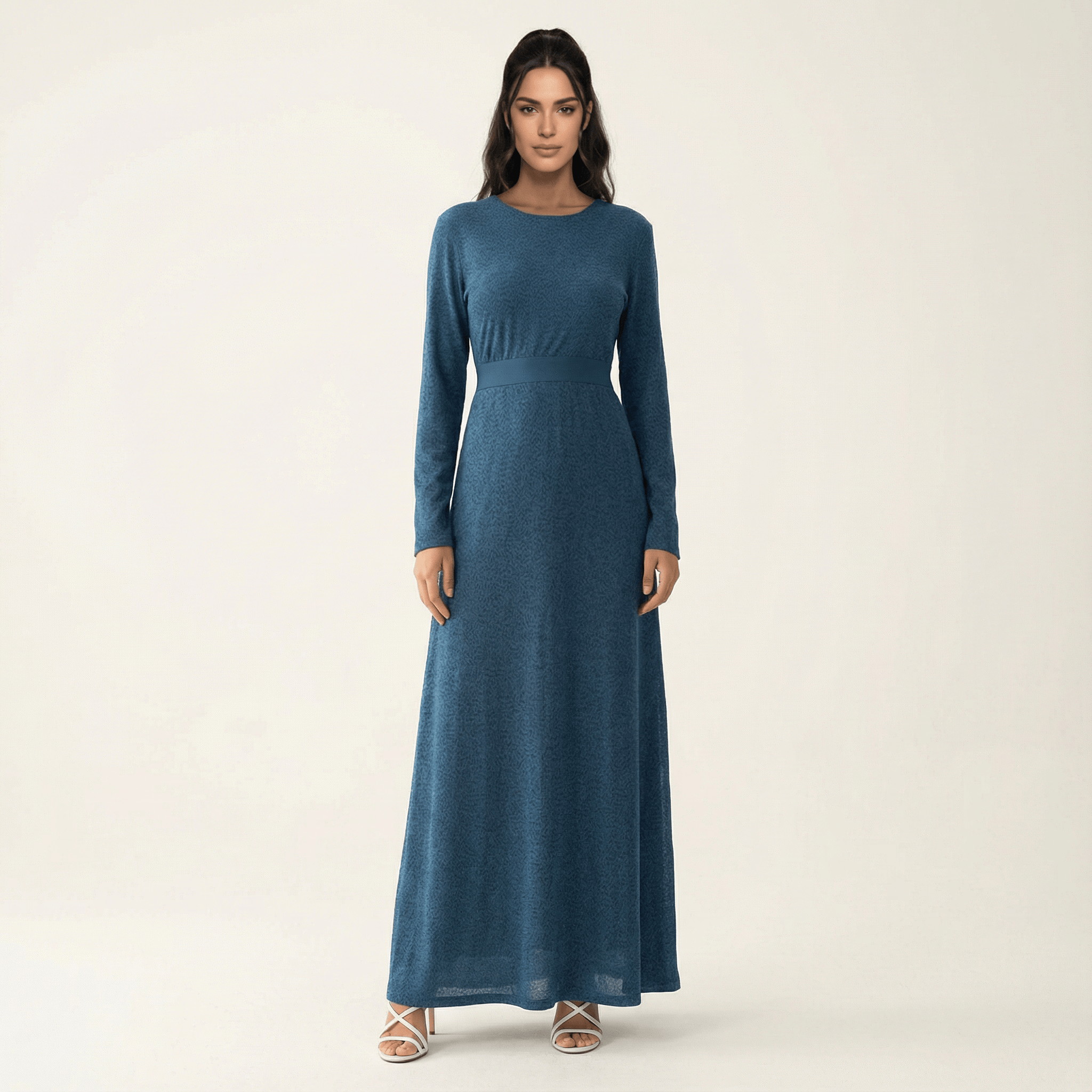 Mesh Modest Maxi Dress! Kabayare