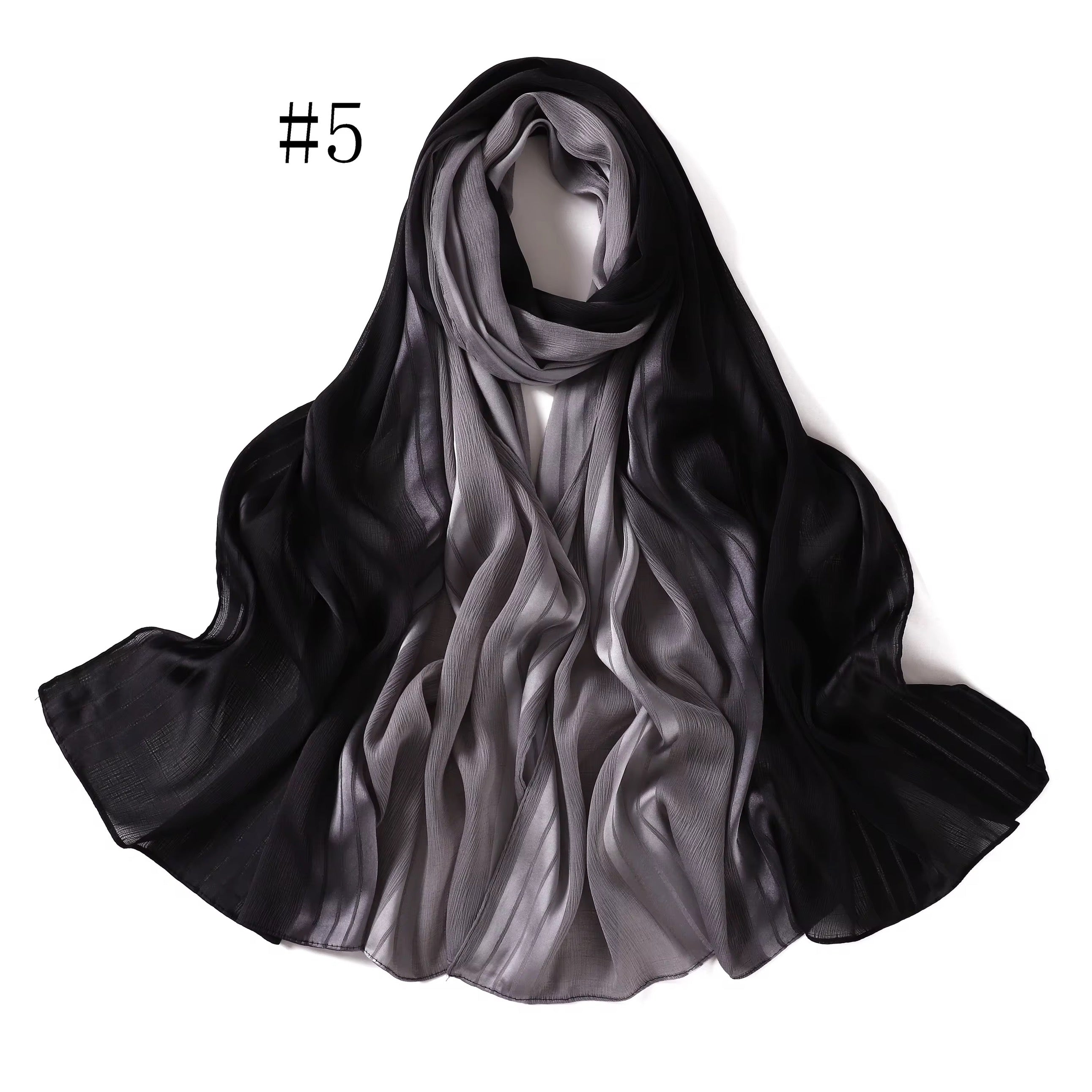 mix of satin and love hijab Kabayare