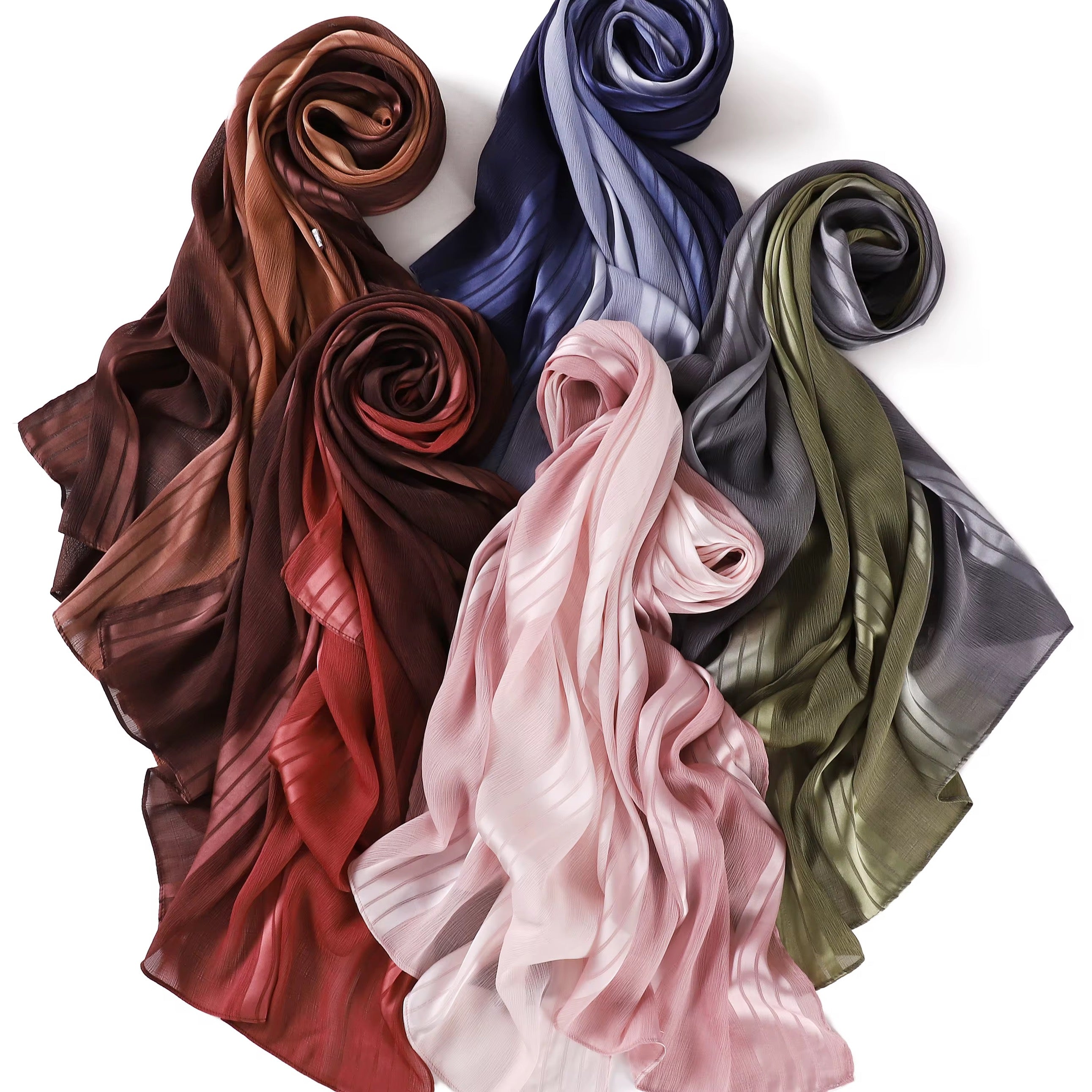 mix of satin and love hijab Kabayare