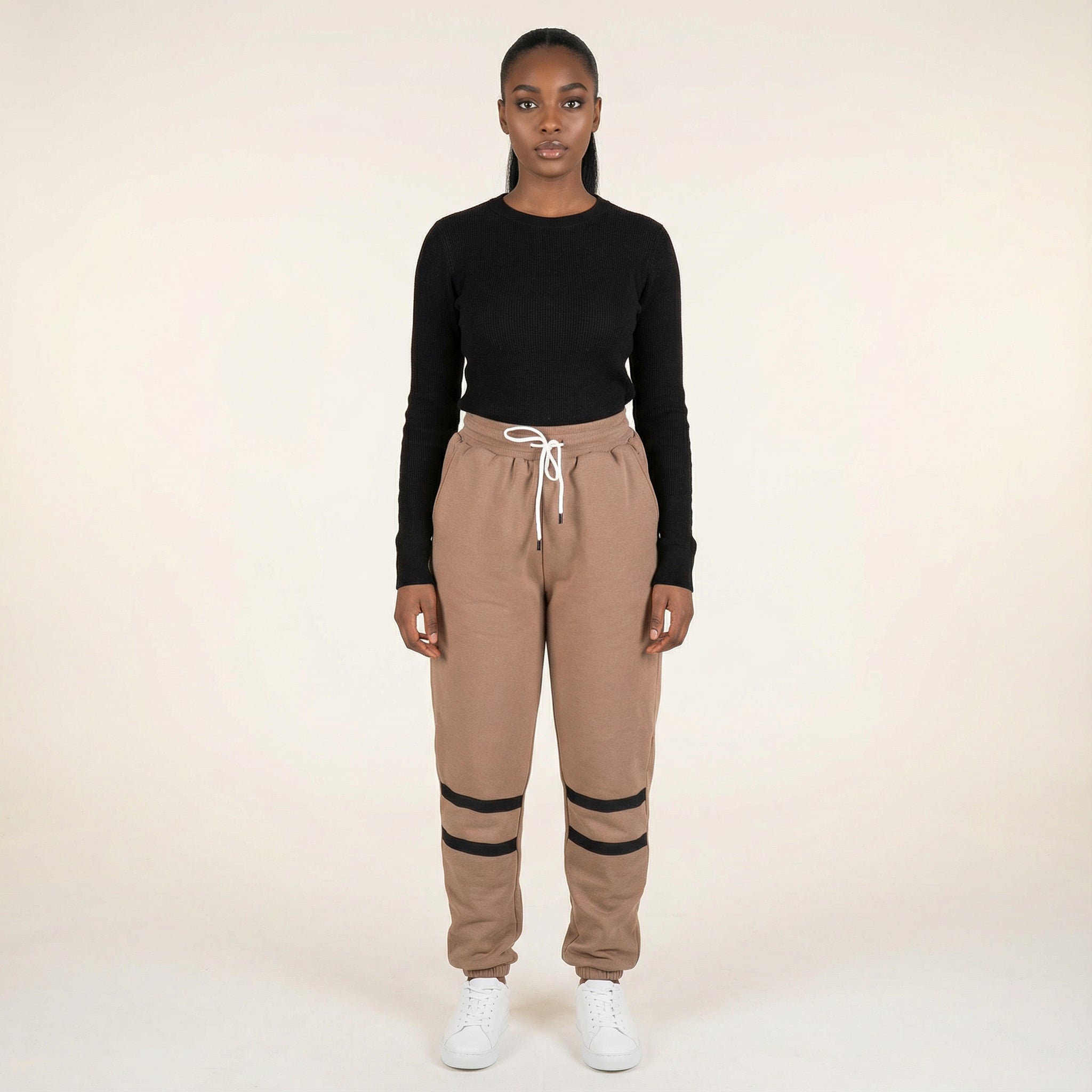 Mocha Modest Chic sweatPants Kabayare