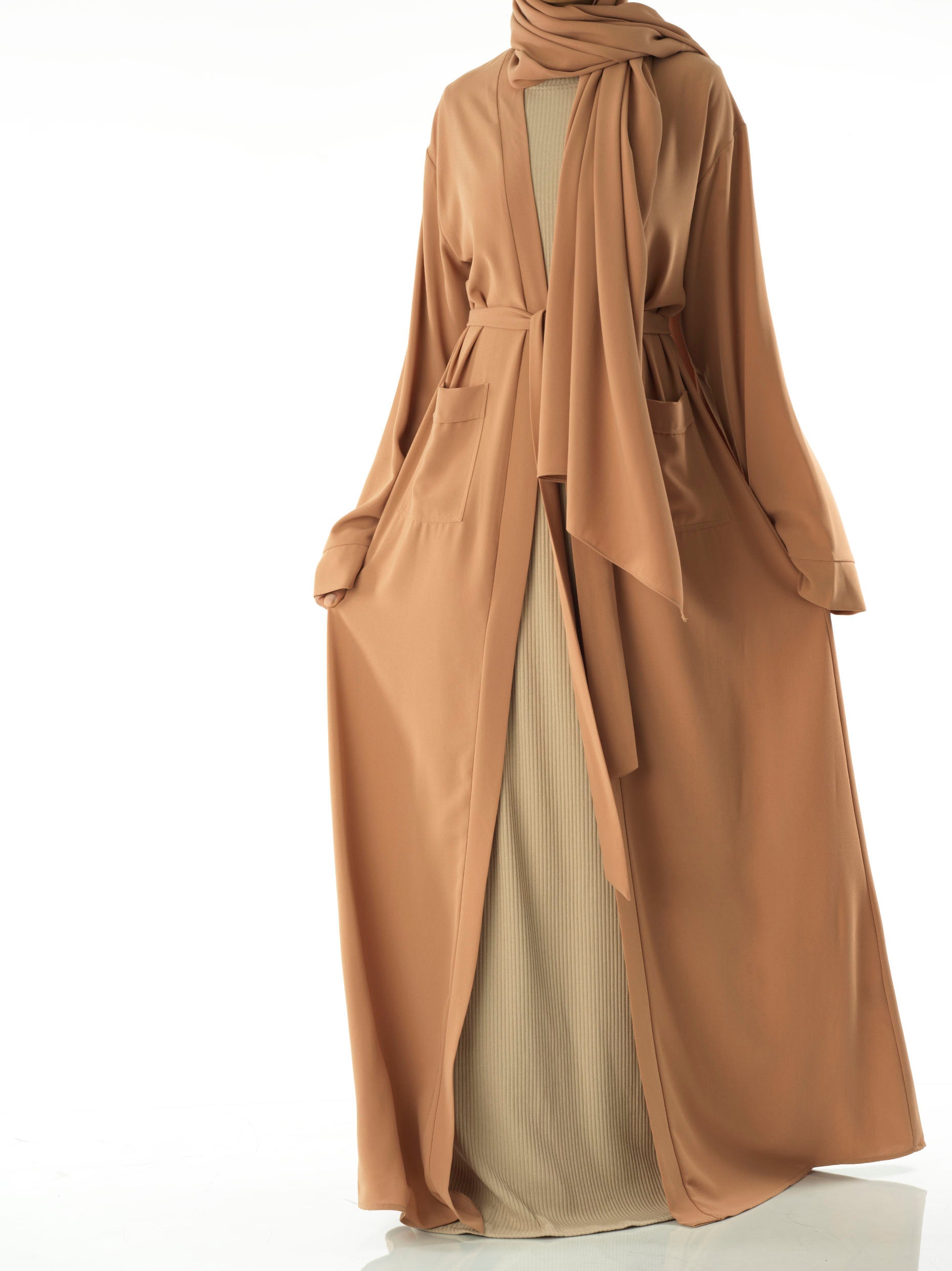 Abaya set Modern Sophisticated • M / Teal • Kabayare