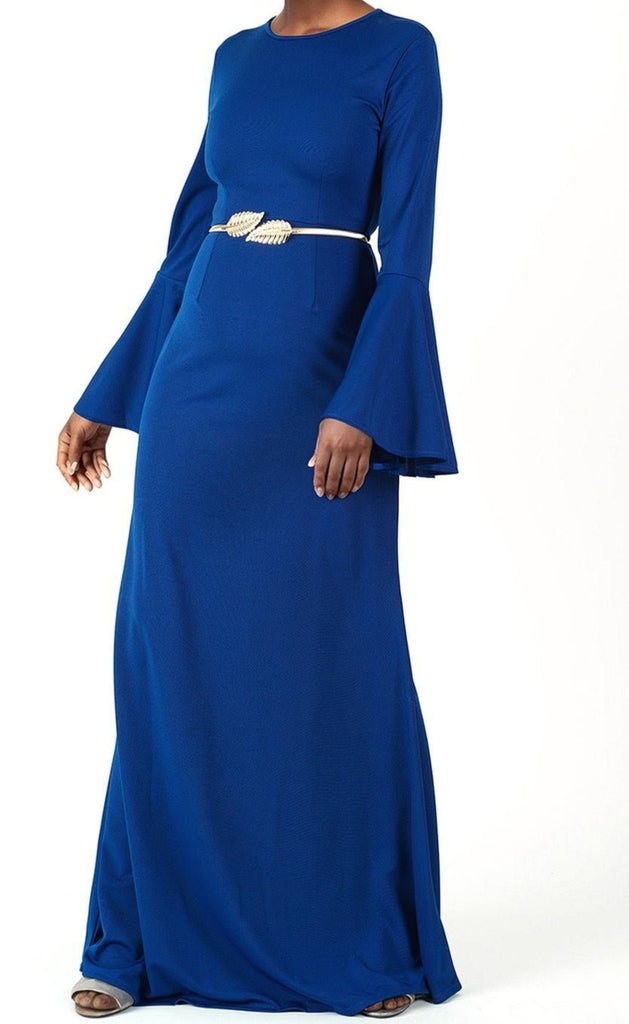 Modest Bell Sleeve Pencil Dress Kabayare