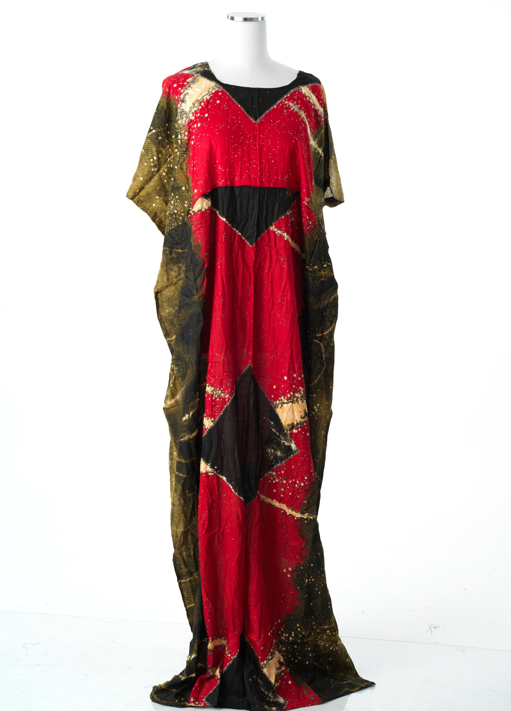 Nahla print bati dress Kabayare