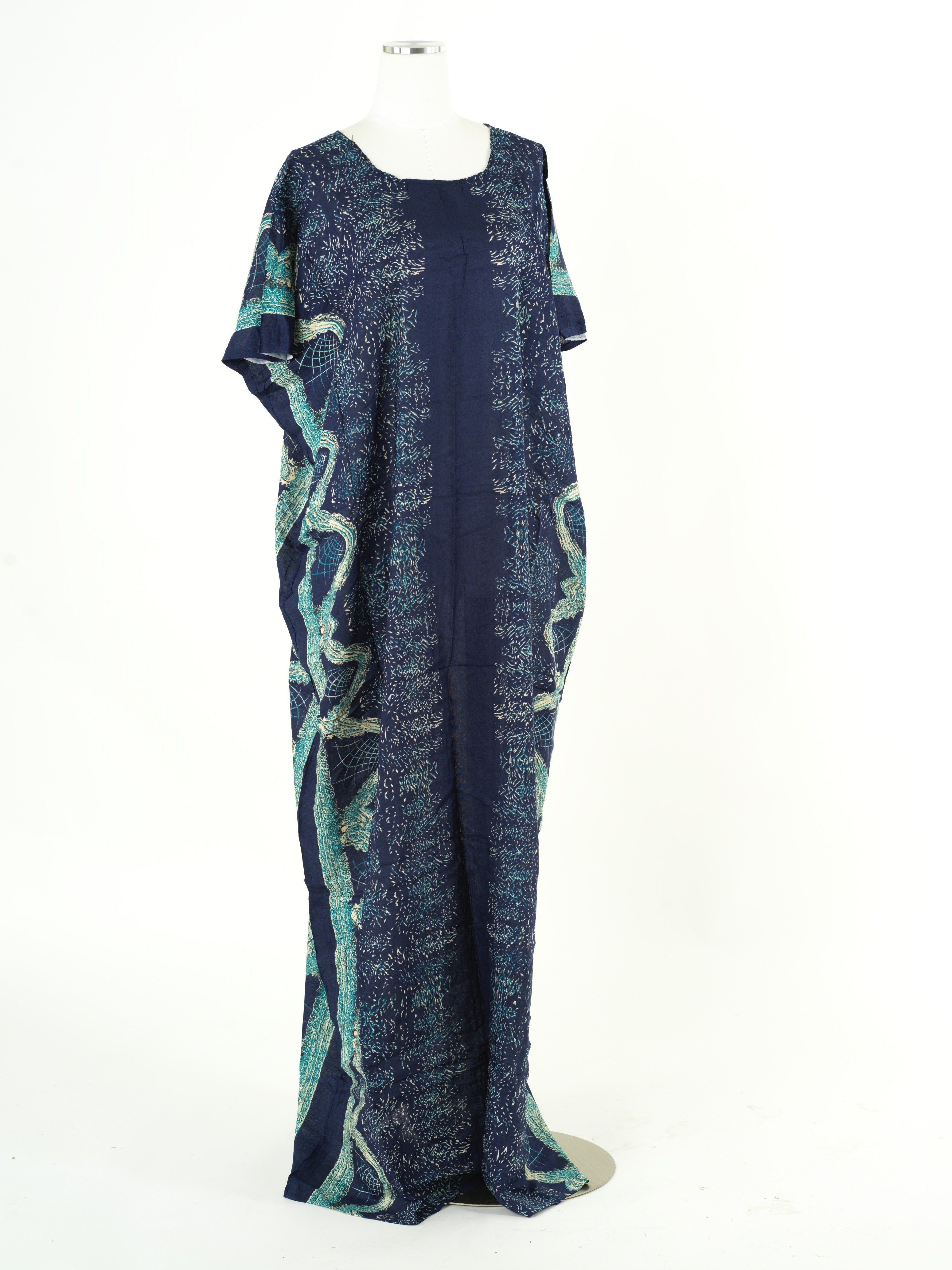 nasrah bati print dress Kabayare