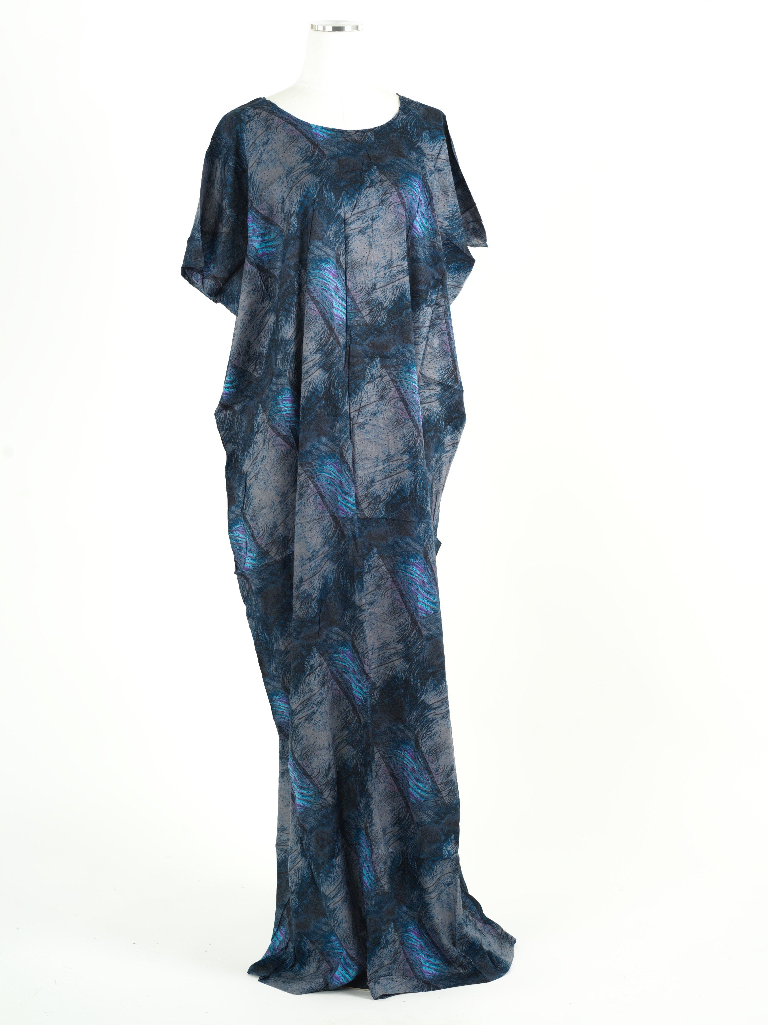 navira print bati dress Kabayare