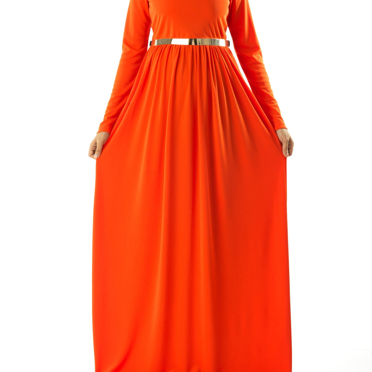 neon silk dress Celino Silk Dress  SEROYA