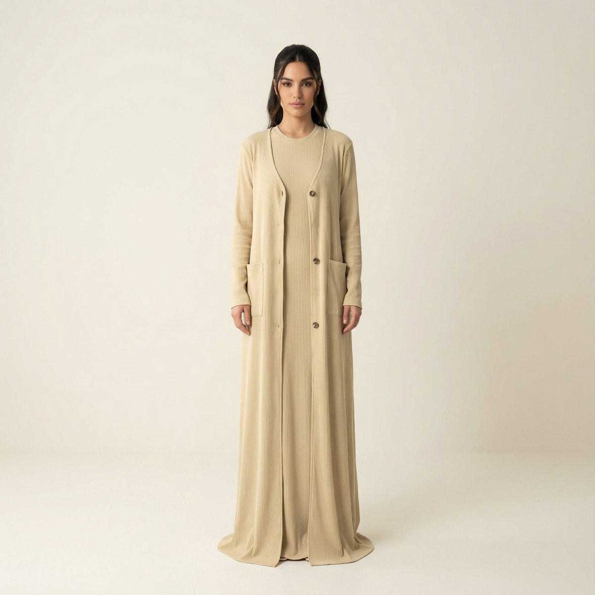 Nude Unparalleled Elegance Matching Set | Dress | Kabayare 3XL Nude Unparalleled Elegance Matching Set | Dress | Kabayare 3XL