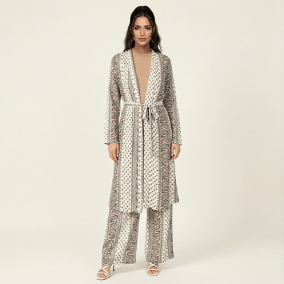 Paisley print matching set