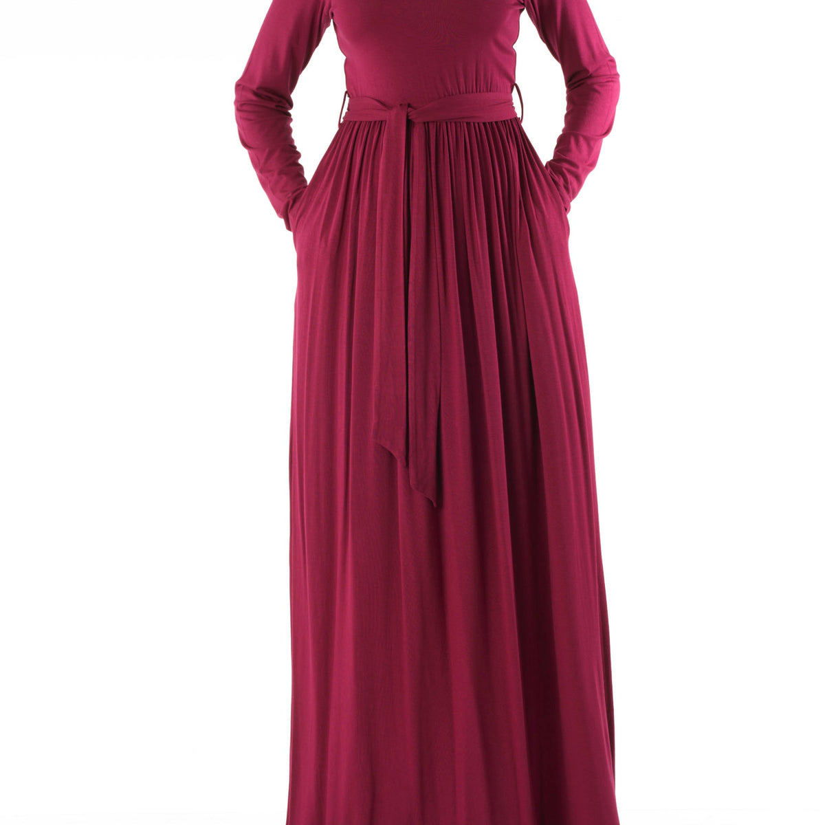 Plum Cotton Candy Jersey Maxi Dress | Dress