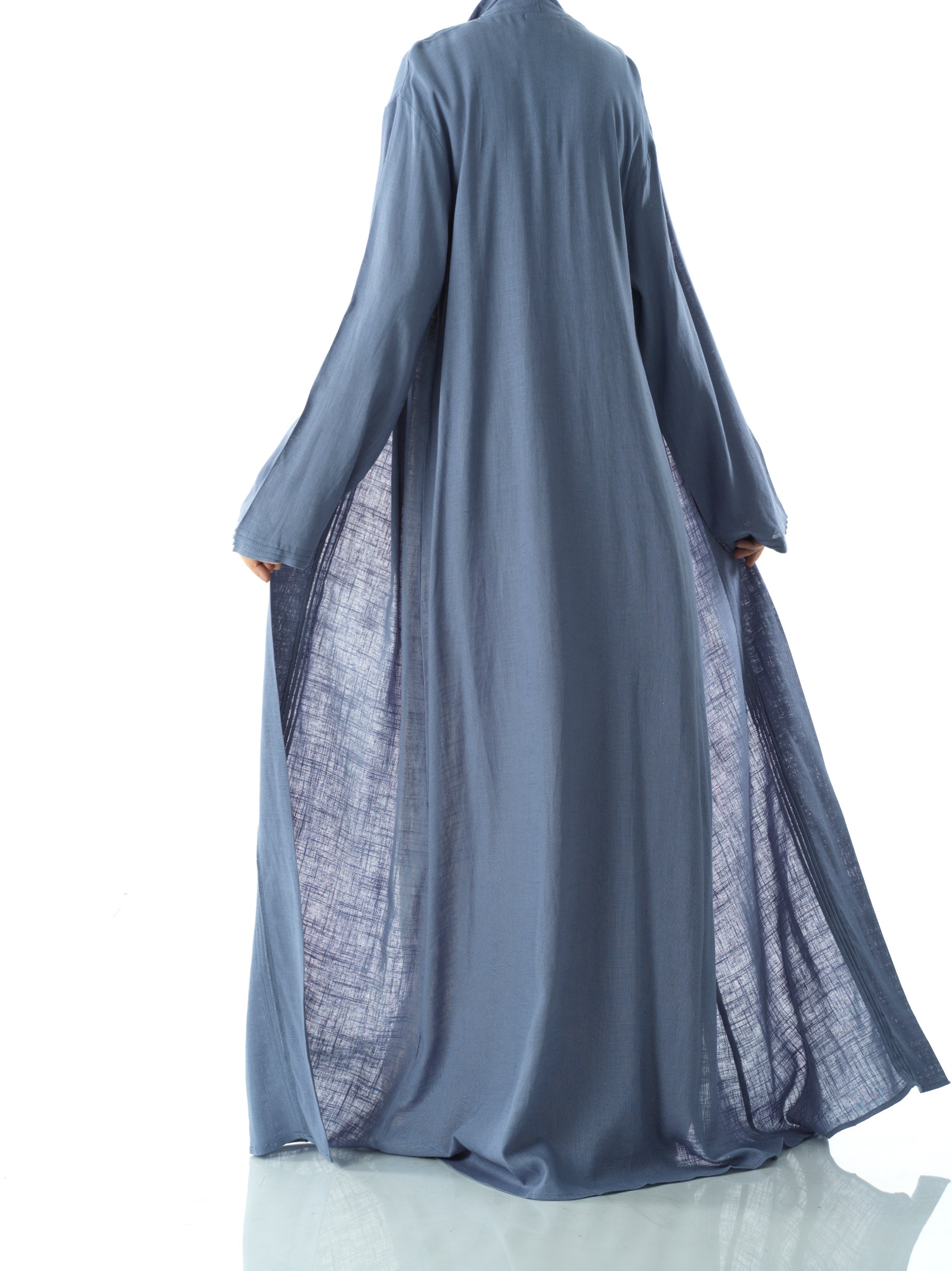 Pretty Linen cardigan abaya Kabayare