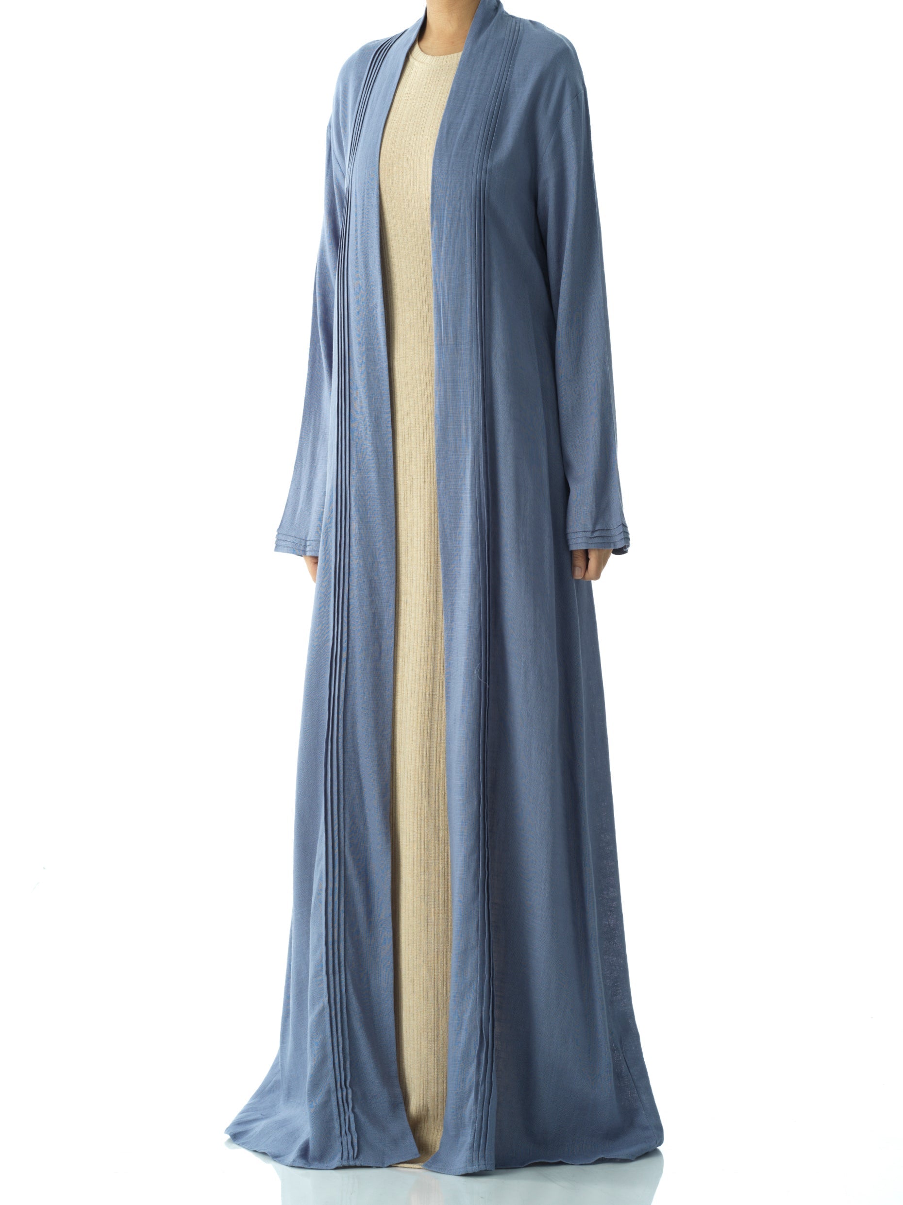 Pretty Linen cardigan abaya Kabayare