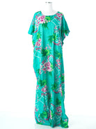 pretty Mint floral print bati dress Kabayare