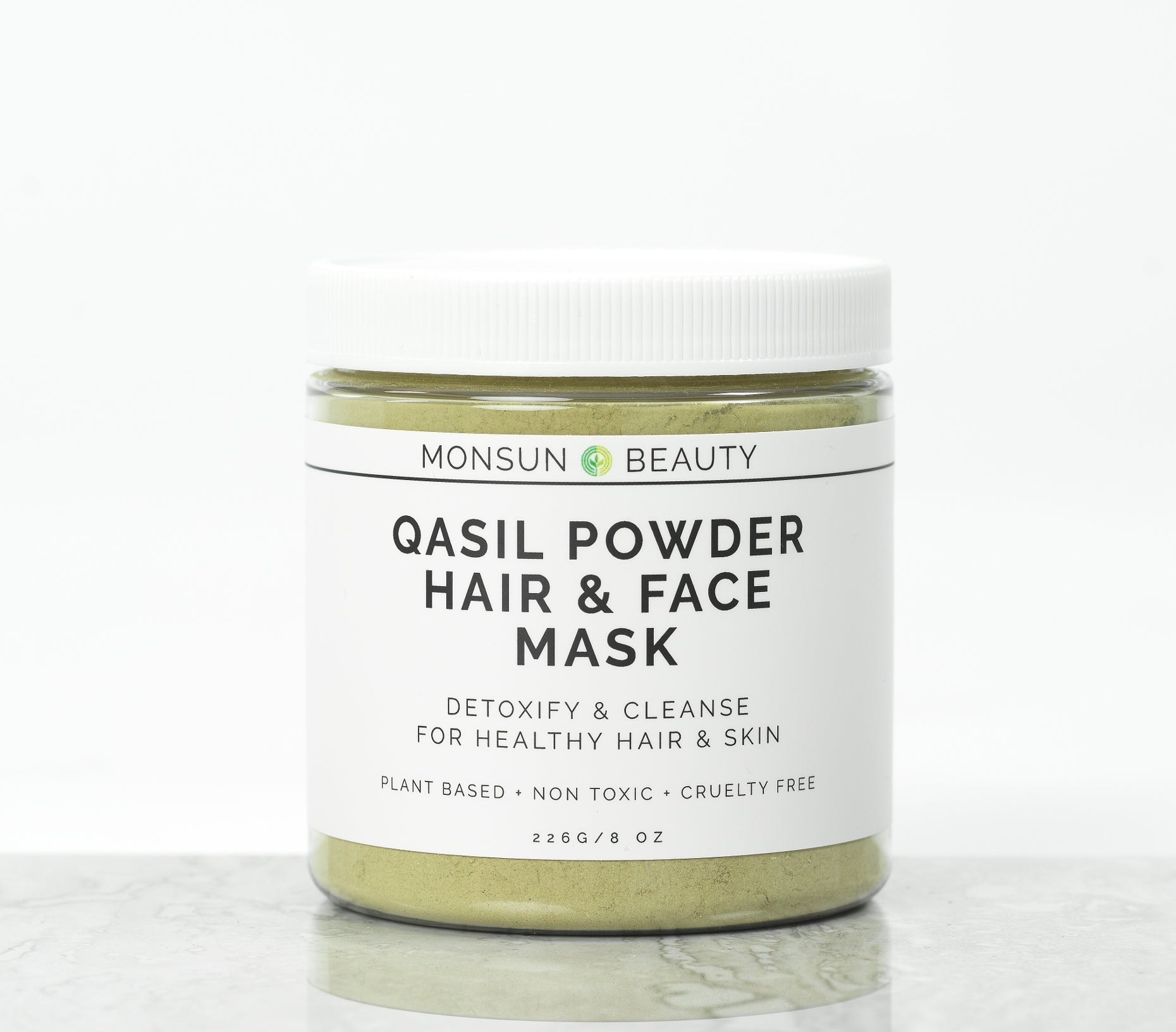 Qasil Organics  Pure Qasil Mask Powder for Hair and Skin Monsun Beauty