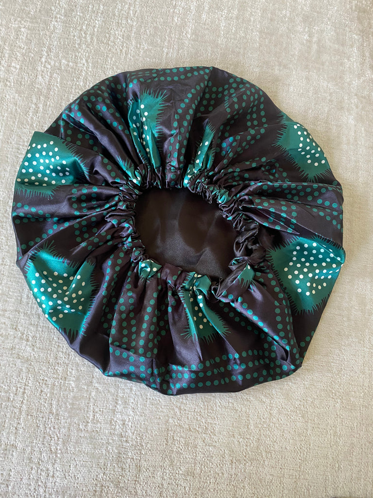 Shash print satin Bonnet Monsun Beauty