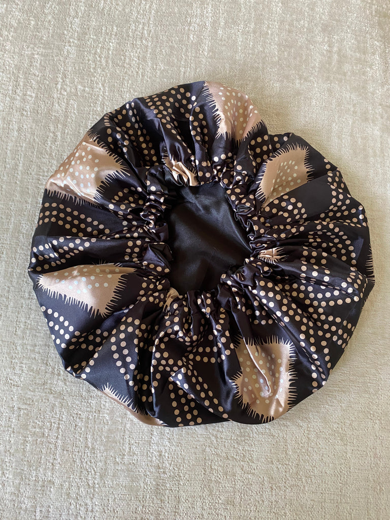 Shash print satin Bonnet Monsun Beauty