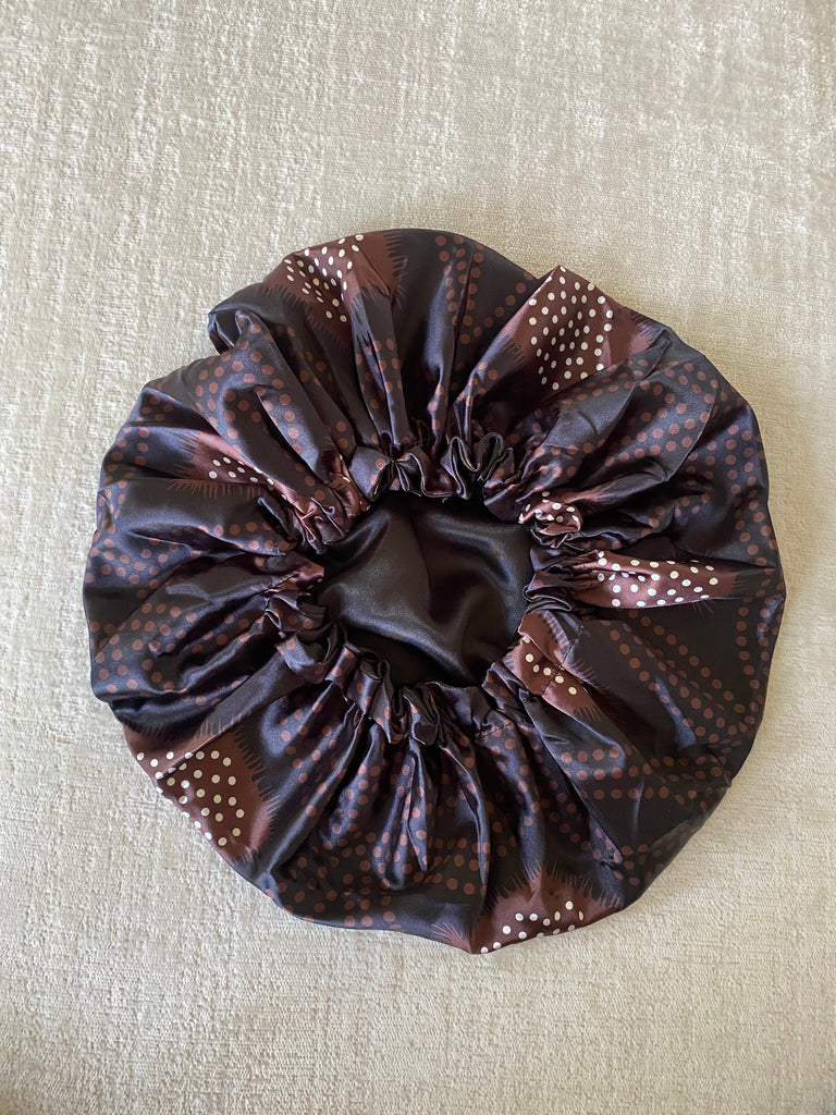 Shash print satin Bonnet Monsun Beauty
