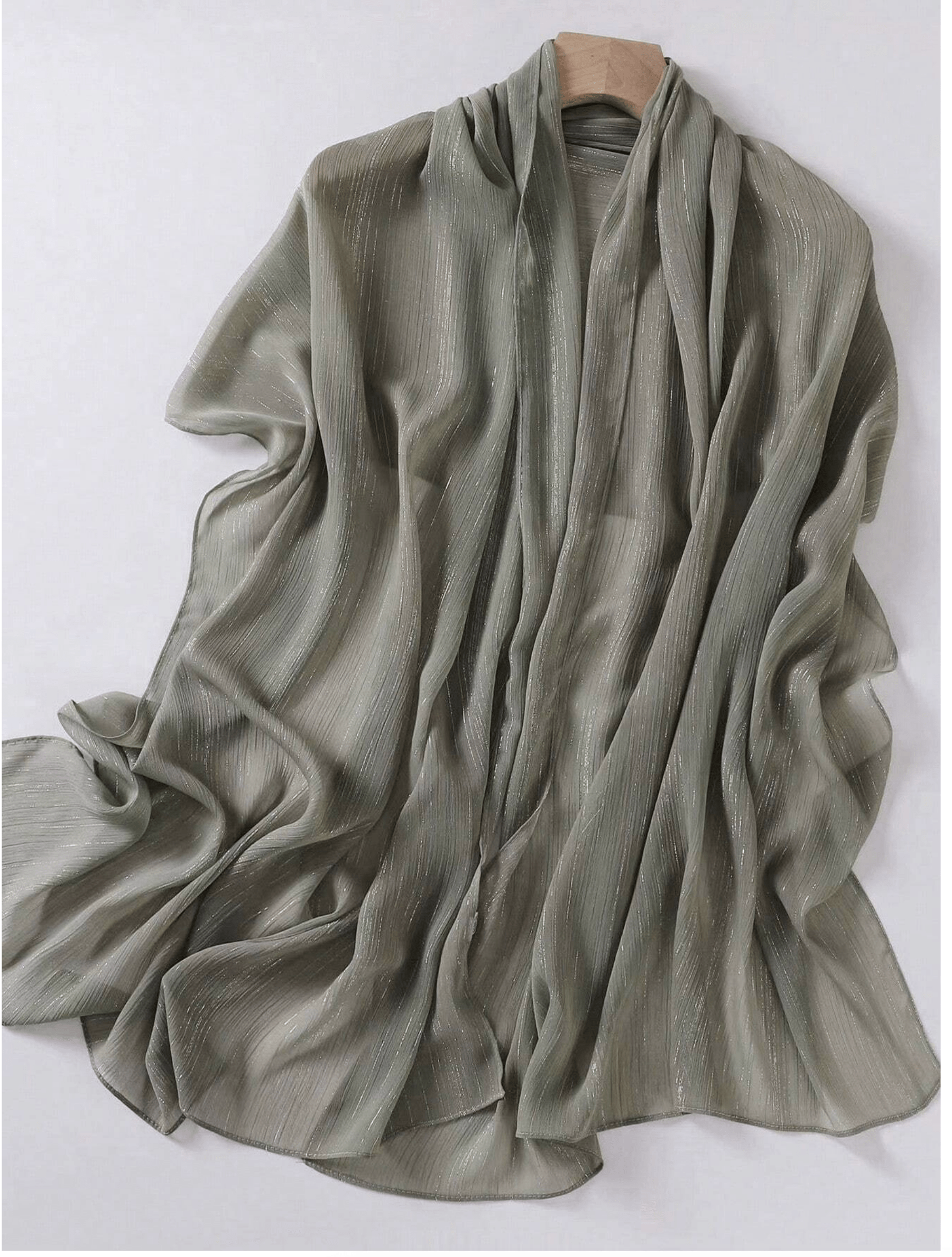 Shimmering Silk Chiffon hijab (Copy) Kabayare