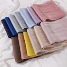 Shimmering Silk Chiffon hijab Kabayare