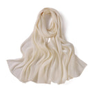 Shimmering Silk Chiffon hijab Kabayare