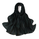 Shimmering Silk Chiffon hijab Kabayare