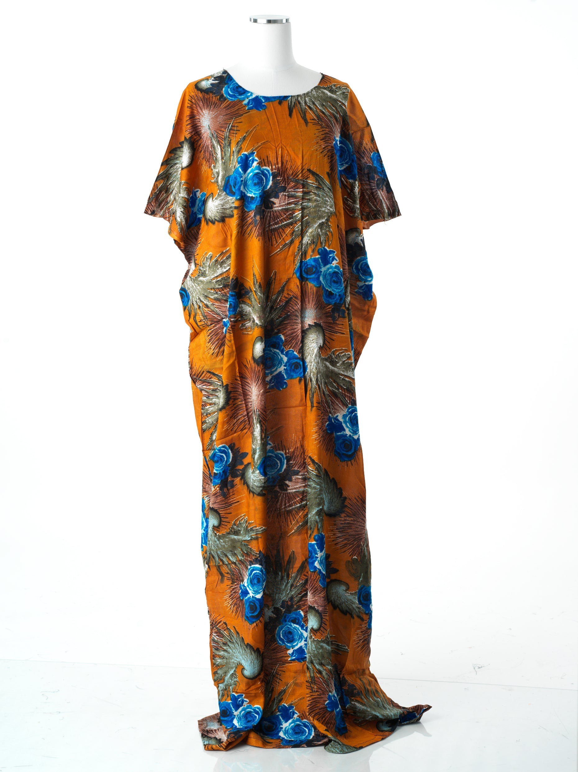 Siham print bati dress Kabayare