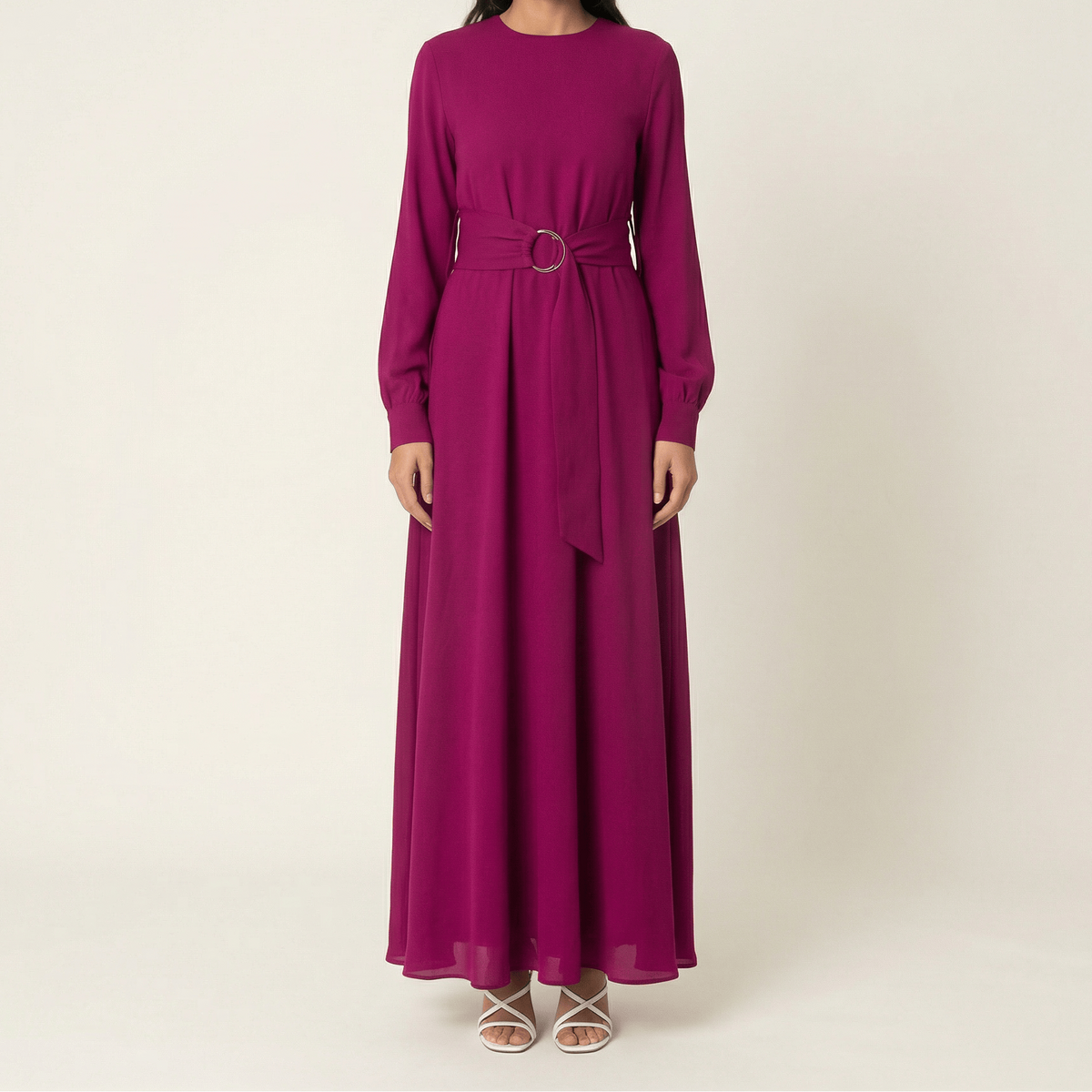 Simple and Chic Modest maxi dress Kabayare