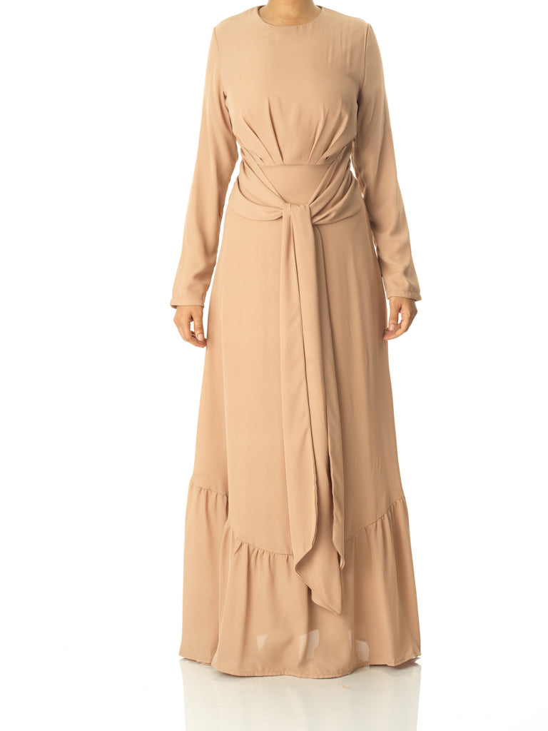 Simply Chia chiffon maxi dress Kabayare