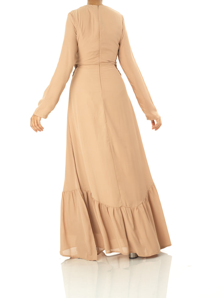 Simply Chia chiffon maxi dress Kabayare