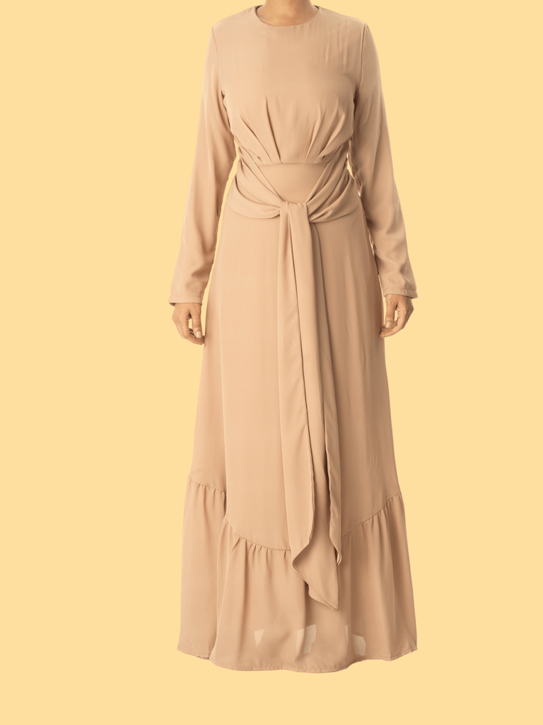 Simply Chia chiffon maxi dress Kabayare