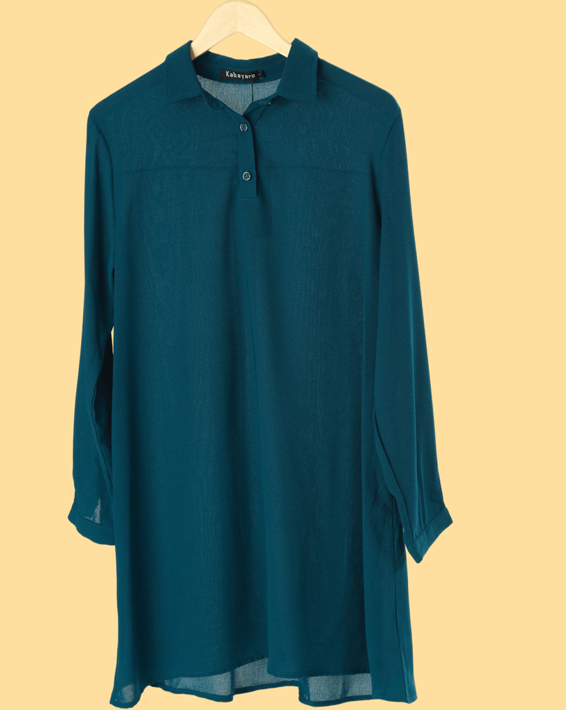 Solid Tunic Modest top Kabayare