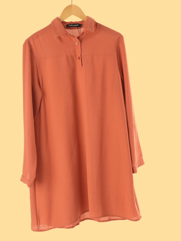 Solid Tunic Modest top Kabayare