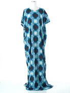 square  print bati dress Kabayare