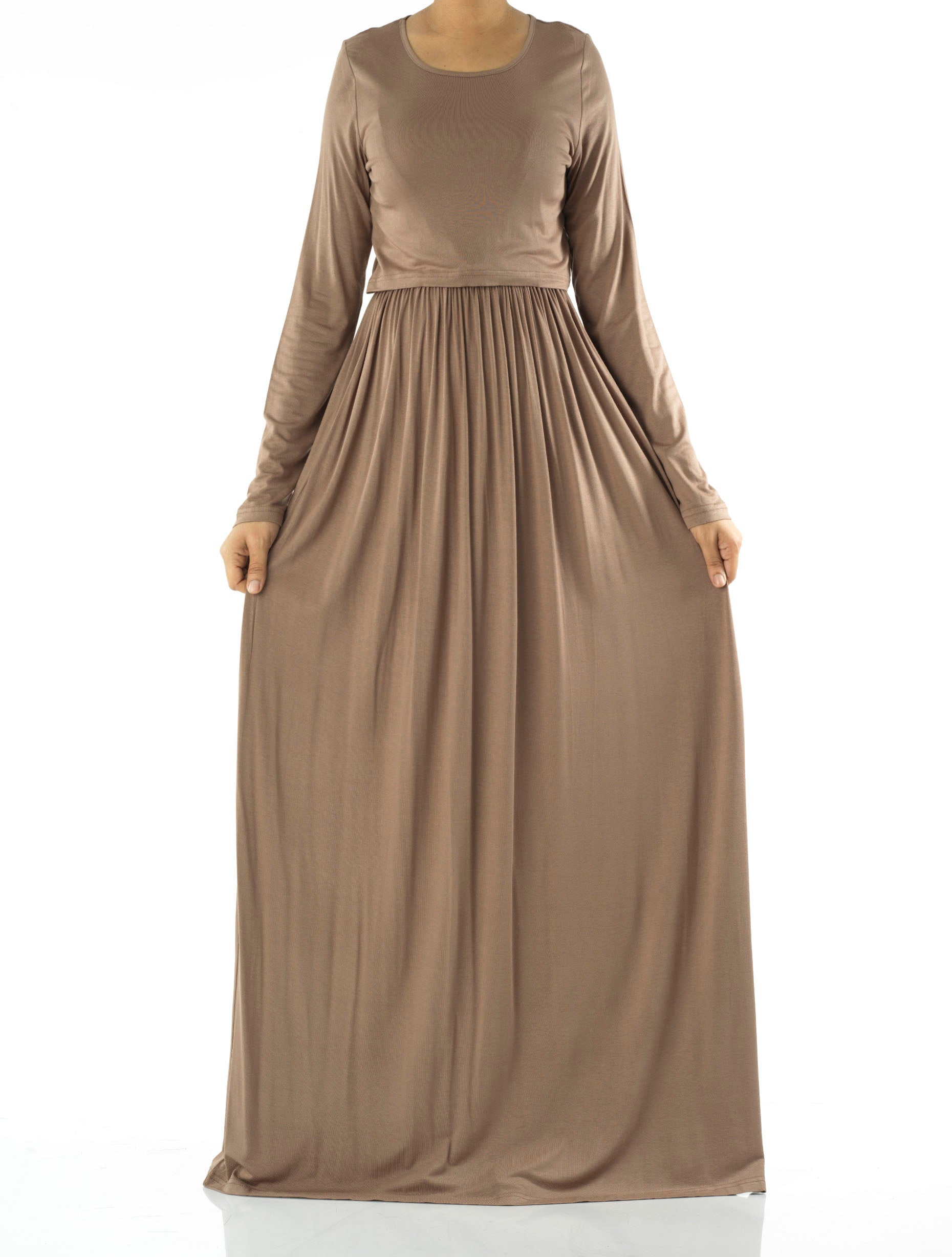 Super soft Nursing Modest maxi dress Kabayare
