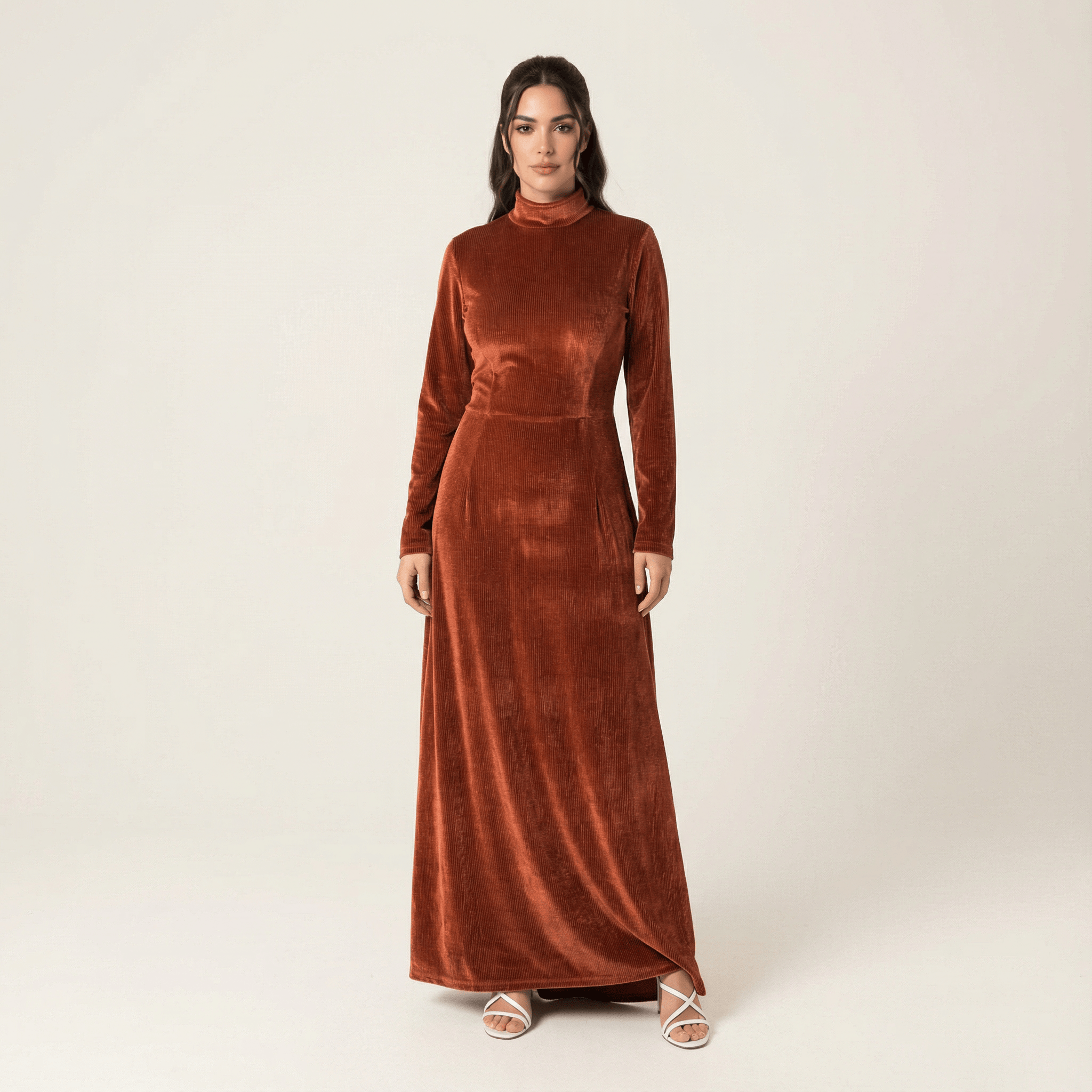 Super soft velvet maxi dress Kabayare