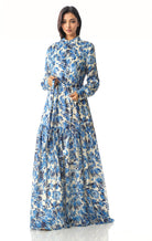 Take me to Greece chiffon maxi dress Kabayare